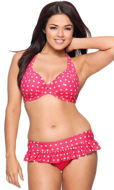 Seashell - Curvy Kate - figi z falbanką CS1335