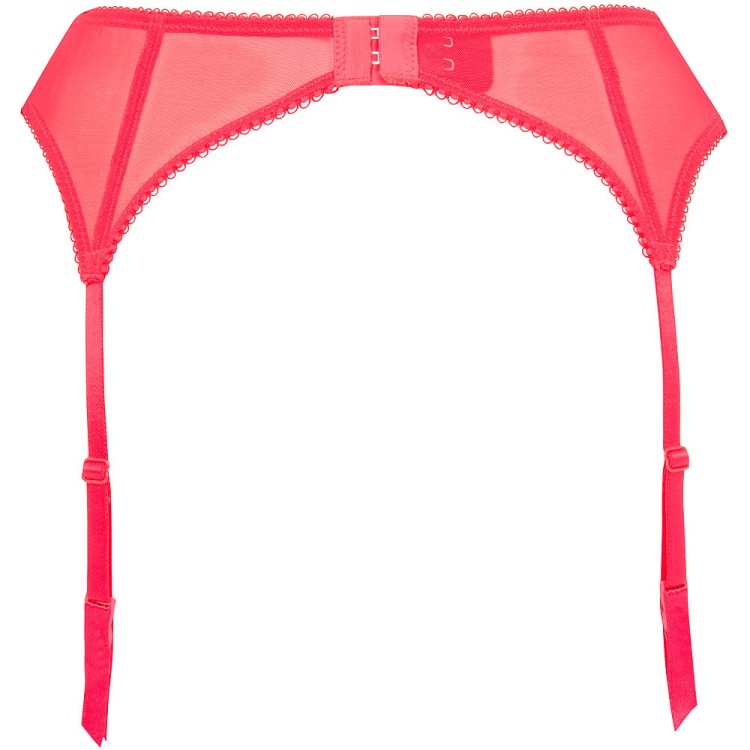 Superboost Lace - Gossard - pas do pończoch 7712 - czerwień