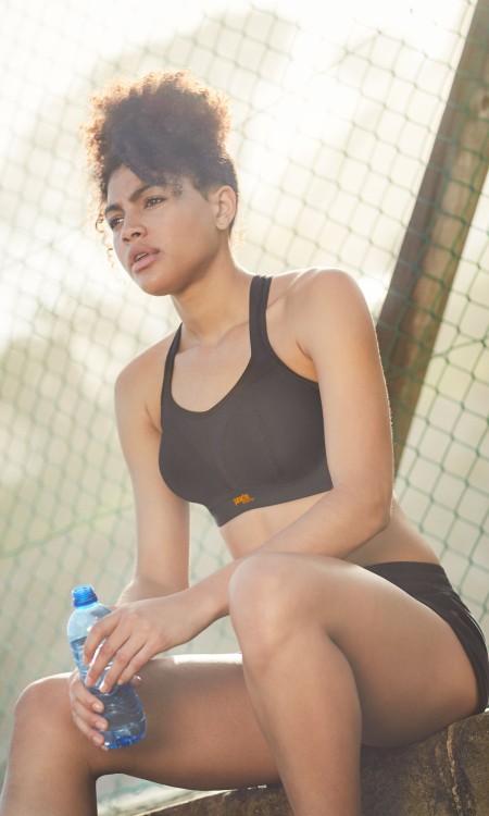 Sports Bra - Panache Sport - biustonosz 5021 - czerń