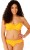 Betty - Cleo Swimwear - bandeau CW0033 - żółty