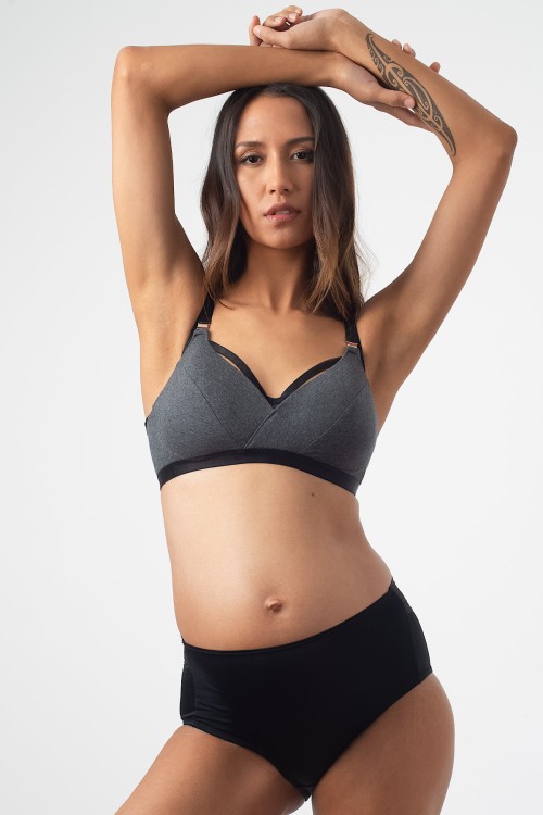 Escapist - Hotmilk - biustonosz bez fiszbin - szary