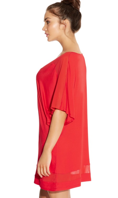 Rock Star - Freya Swim - tunika plażowa AS3001 - czerwień