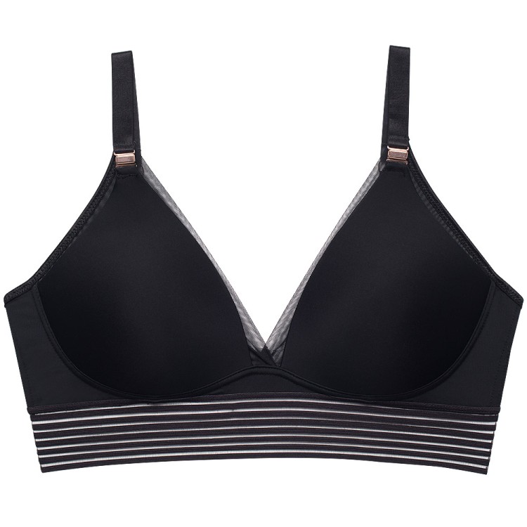 Ambition - Hotmilk - biustonosz bez fiszbin plunge - czerń