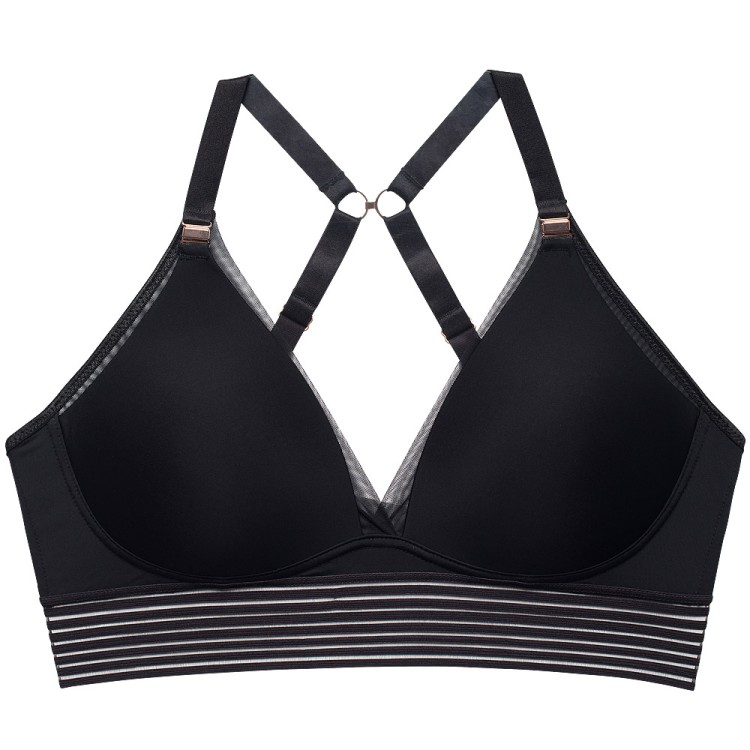 Ambition - Hotmilk - biustonosz bez fiszbin plunge - czerń