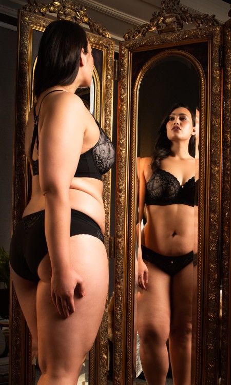 Temptation - Hotmilk - biustonosz - czerń