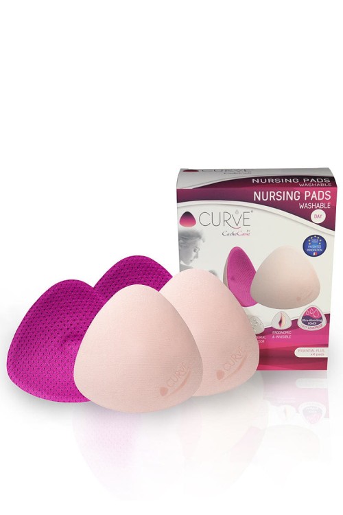 Curve Day - Cache Coeur - wkładki laktacyjne na dzień - 2 pary