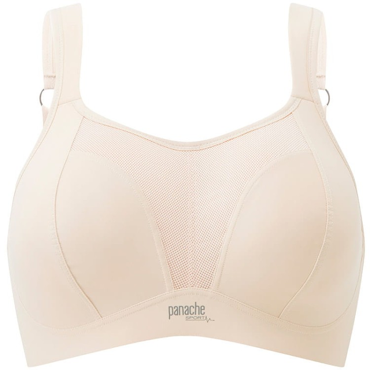 Non Wired Sports Bra - Panache Sport - biustonosz 7341 - latte