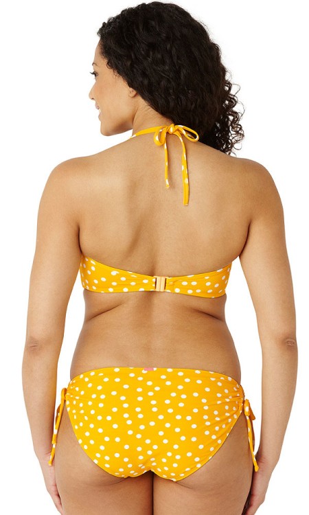 Betty - Cleo Swimwear - bandeau CW0033 - żółty