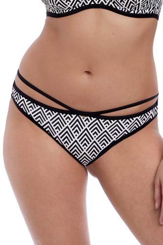 Gatsby - Freya Swim - figi italini AS5865 - czarno-biały