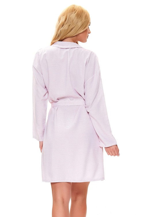 SWW.9706 - DN-Nightwear - szlafrok - jasnoróżowy
