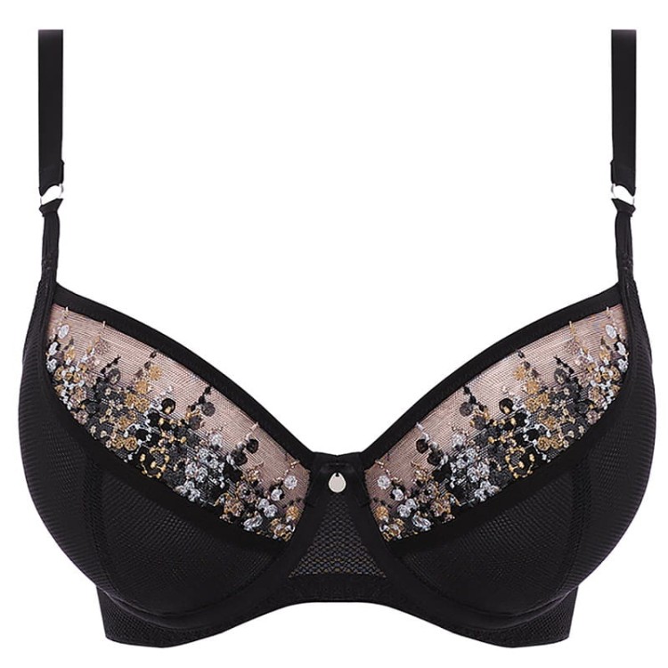 Astrid - Freya - biustonosz plunge AA5501 -czerń