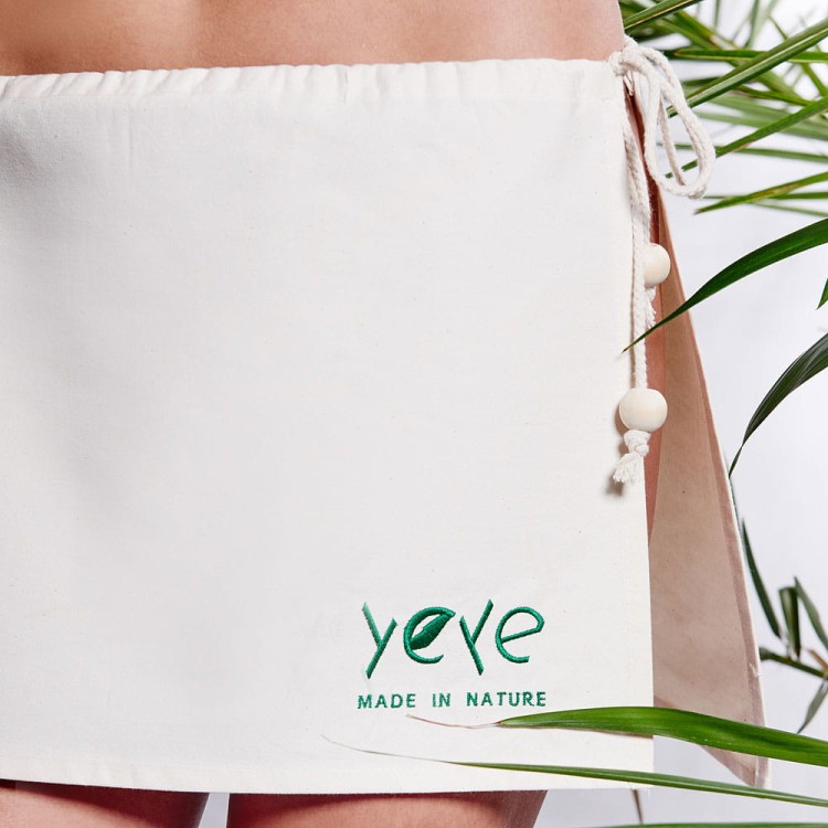 Spódniczka - Yeye - spódniczka na saunę - krem