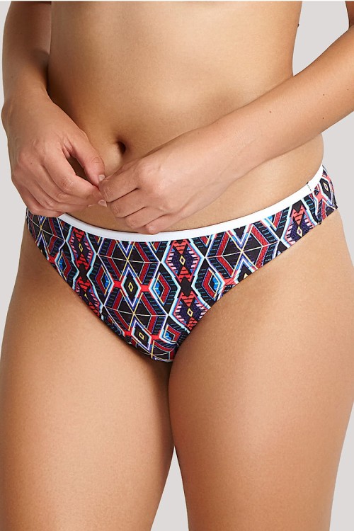 Elle - Panache Swim - figi brazylijskie SW0874 - tribal print