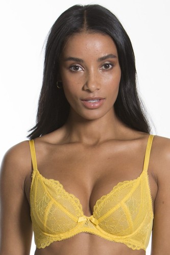 Superboost Lace Non-Padded - Gossard - biustonosz 7725 - musztarda