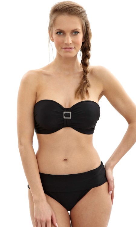 Anya - Panache Swimwear - figi z zakładką SW0887 - czerń