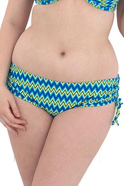 hockwave - Curvy Kate - figi marszczone CS1213 - kobalt