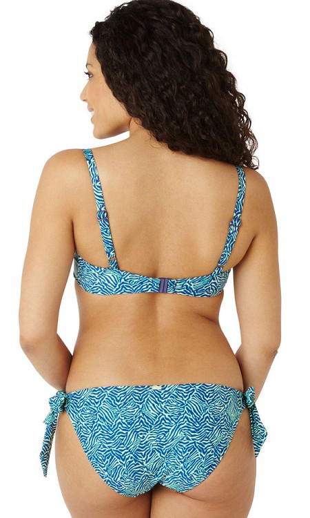 Hattie - Cleo Swimwear - figi wiązane CW0048 - zebra