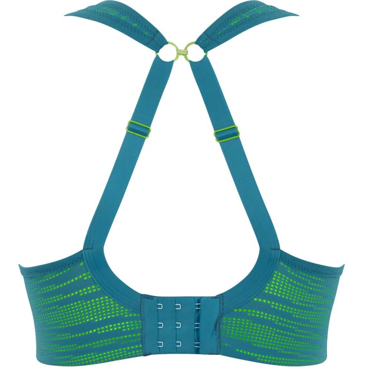 Sports Bra - Panache Sport - biustonosz 5021 - teal/lime