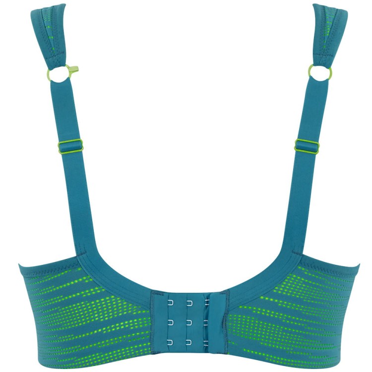 Sports Bra - Panache Sport - biustonosz 5021 - teal/lime