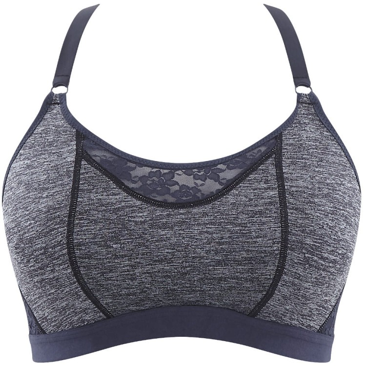 Freedom - Cleo - biustonosz bez fiszbin 10321 - charcoal