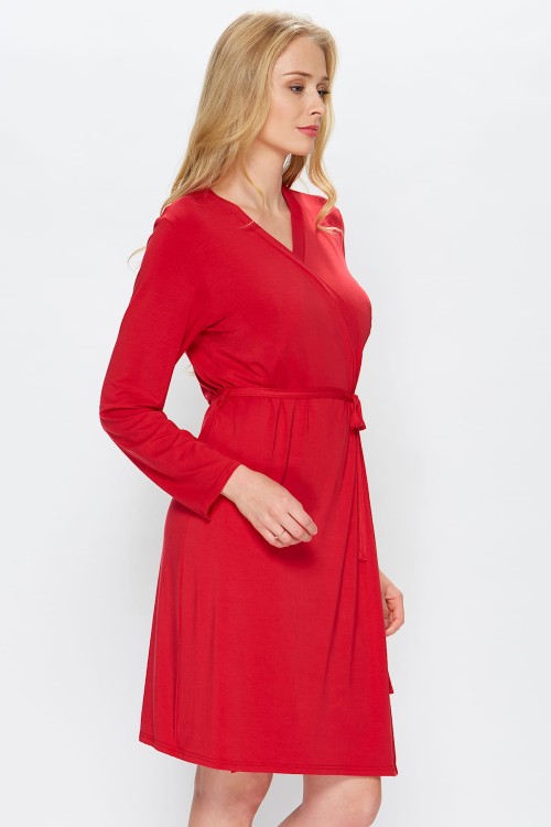 Szlafrok - Miss Fabio - 54/9-88P - tango czerwień