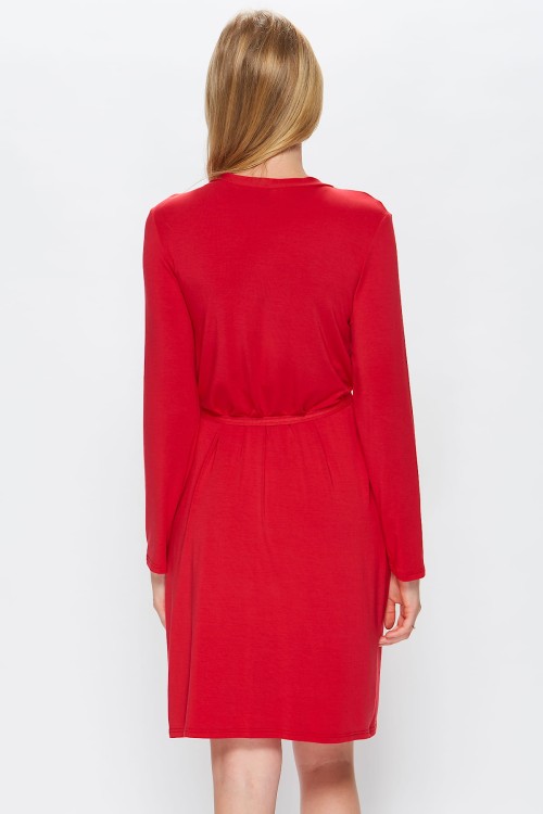 Szlafrok - Miss Fabio - 54/9-88P - tango czerwień