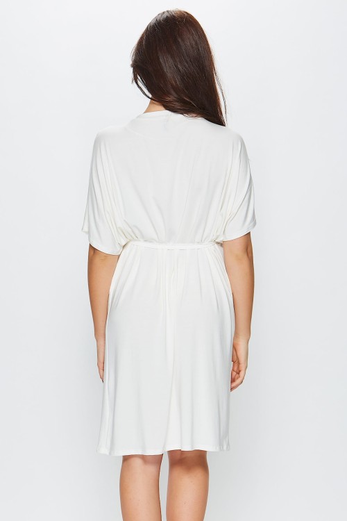 Szlafrok - Miss Fabio - 54/2-199V - ecru