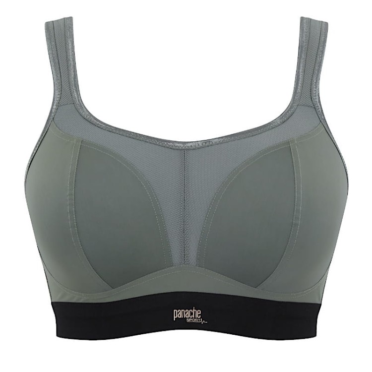 Non Wired Sports Bra - Panache Sport - biustonosz 7341 - khaki