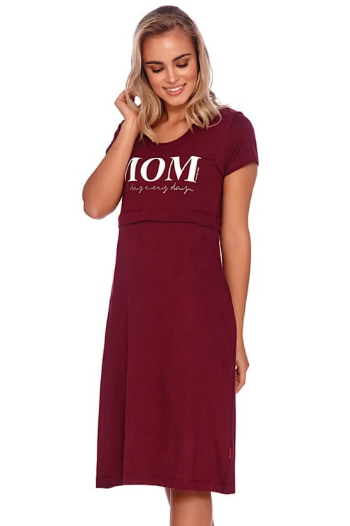 TCB.4200 - DN-Nightwear - koszula nocna - sangria