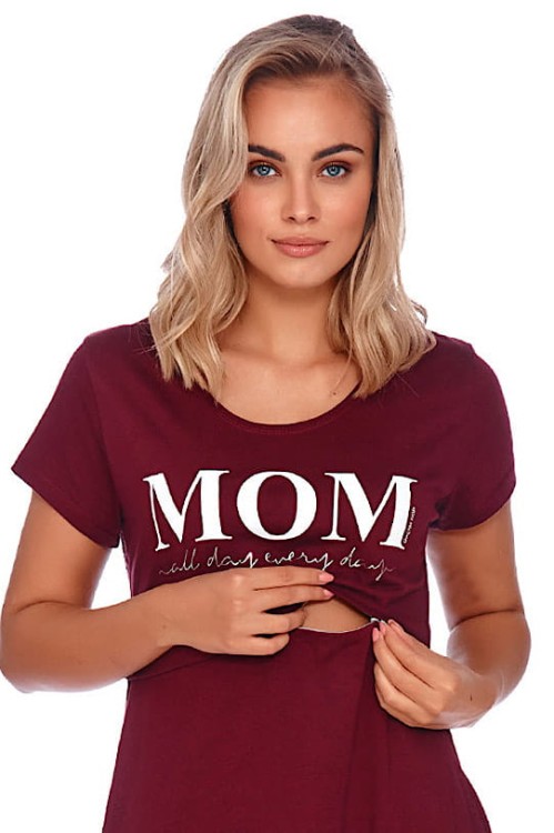 TCB.4200 - DN-Nightwear - koszula nocna - sangria