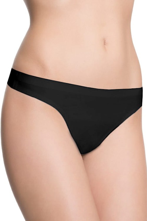 String panty - Julimex - stringi - czerń