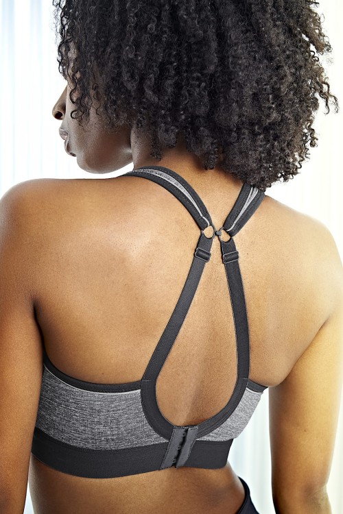 Non Wired Sports Bra - Panache Sport - biustonosz 7341 - charcoal marl