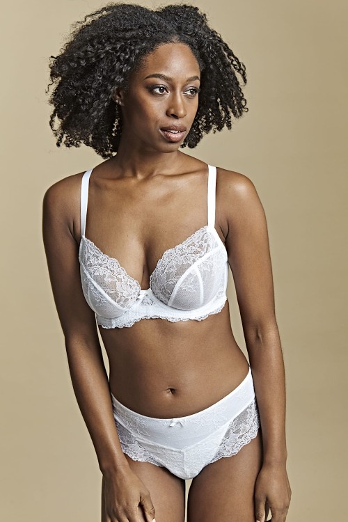 Ana - Panache - biustonosz plunge 9396 - biel