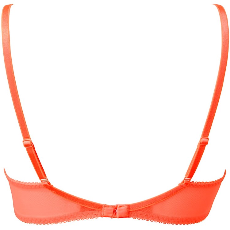 Superboost Lace - Gossard - biustonosz 7711 - neon coral