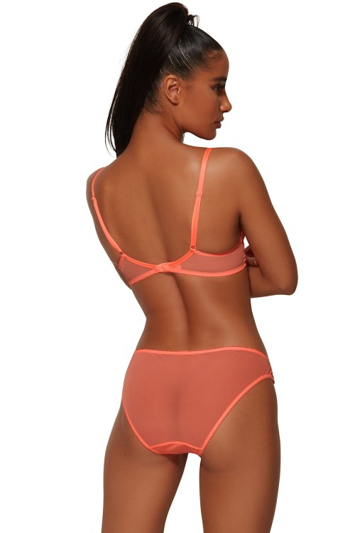 Superboost Lace - Gossard - biustonosz 7711 - neon coral