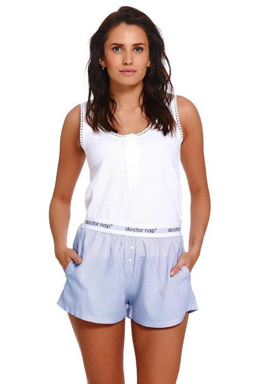 SHO.9990 - DN-Nightwear - szorty - niebieski