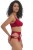 Temptress - Freya - biustonosz AA400102 - cherry