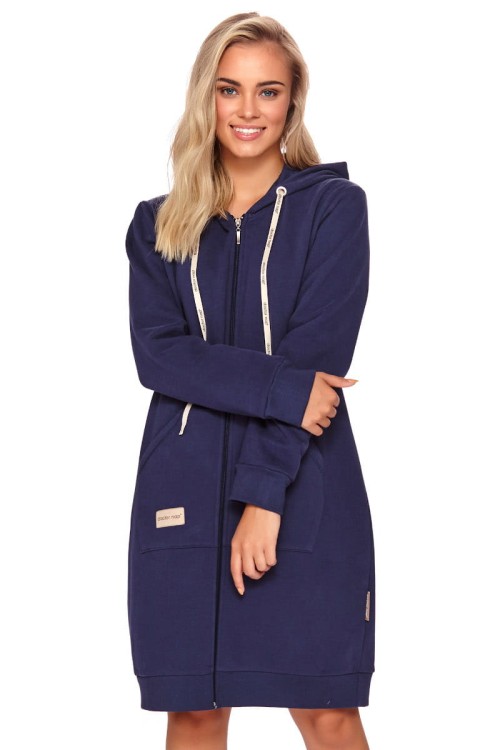 SMZ.9756 - DN-Nightwear - szlafrok - granat