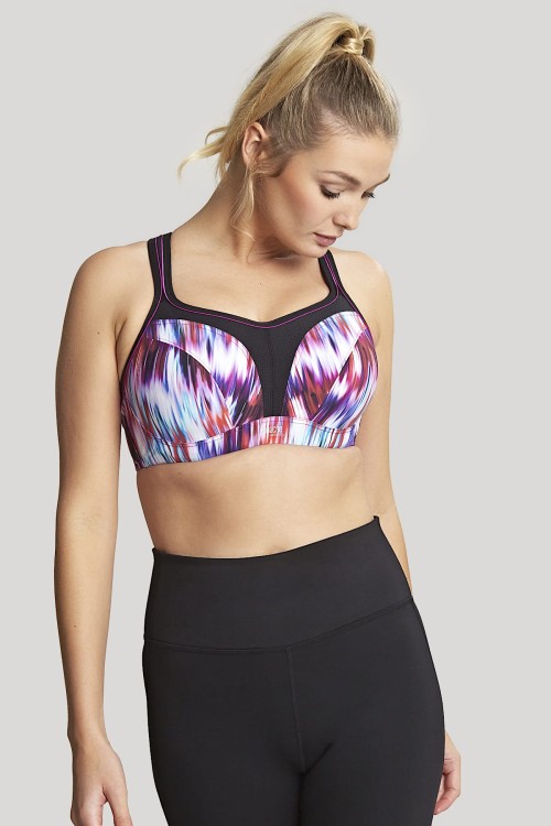 Sports Bra - Panache Sport - biustonosz 5021 - digital stripe