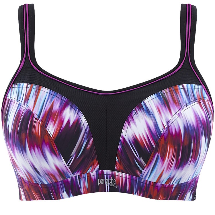 Sports Bra - Panache Sport - biustonosz 5021 - digital stripe