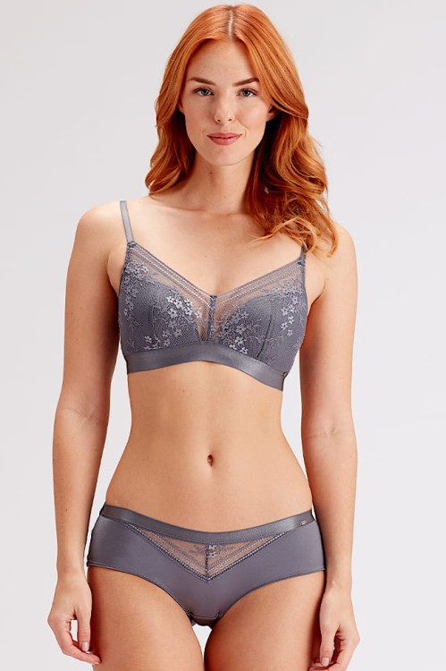 Botanical Lace - Pretty Polly - szorty - grafit