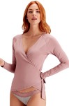Casual Comfort - Pretty Polly - bluza - brudny róż