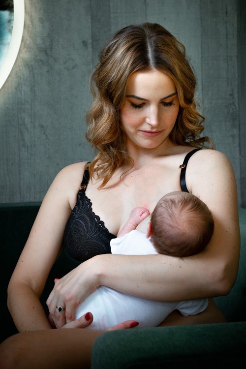 Warrior Soft Cup Bra - Hotmilk - biustonosz bez fiszbin - czerń