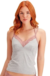 Casual Comfort - Pretty Polly - top - szary