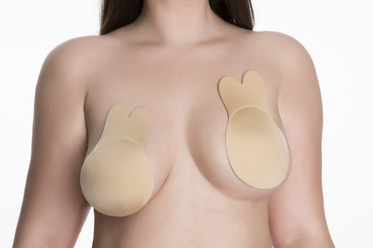 Rabbit - Julimex - osłonki na brodawki - beż