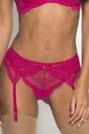 Superboost Lace - Gossard - pas do pończoch 7712 - fuksja