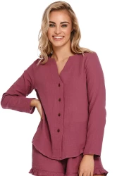 SHI.4137 - DN-Nighwear - góra od piżamy - blueberry