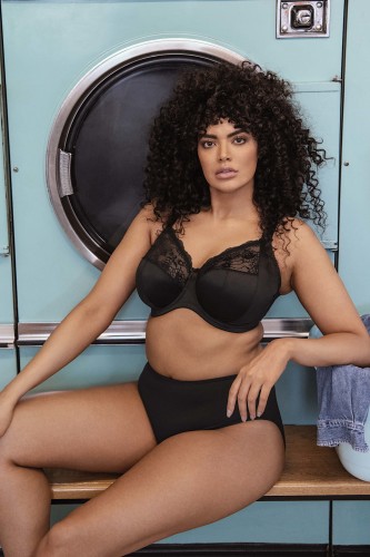 Smooth - Elomi - wysokie figi 4565 - czerń