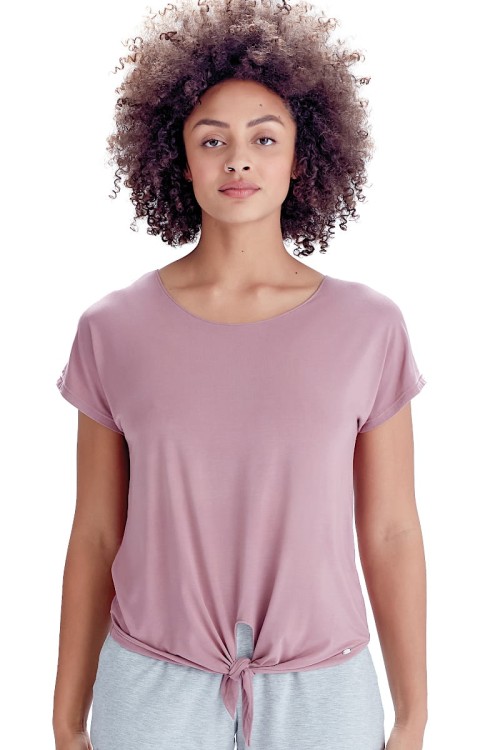 Casual Comfort - Pretty Polly - t-shirt - brudny róż