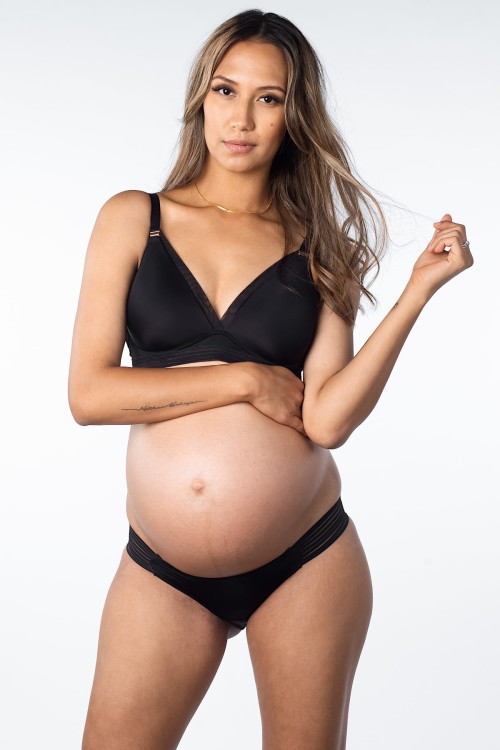 Ambition - ProjectMe by Hotmilk - biustonosz t-shirt bez fiszbin - czerń